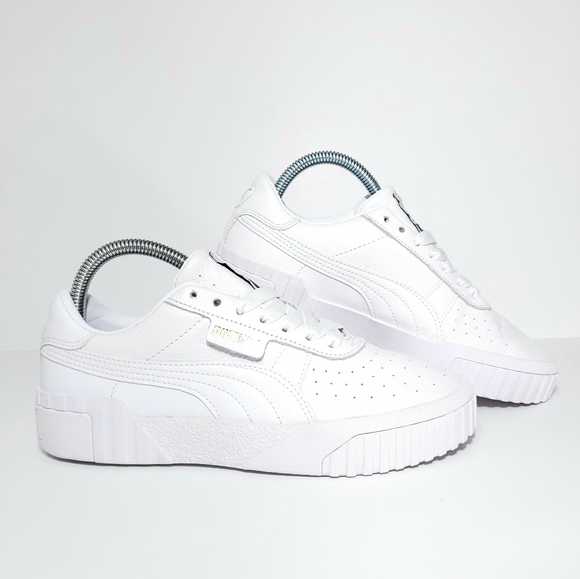 puma cali white size 7